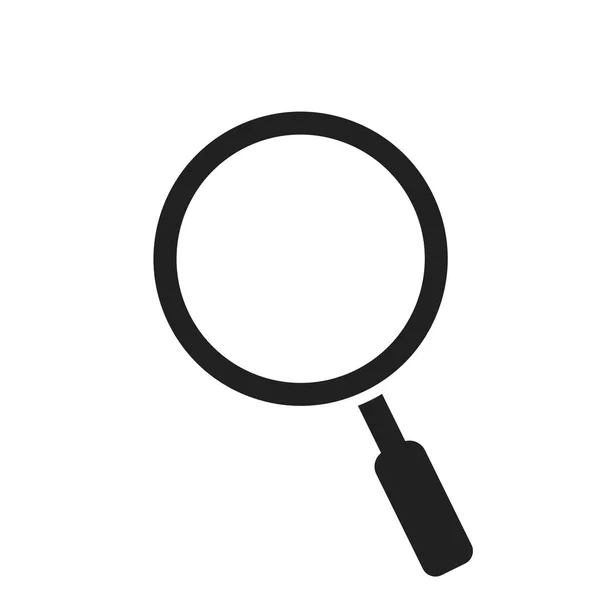 Szukaj Szablonu Logo Vector Szkło Powiększające Powiększenie Znajdź Pojęcie Znaku — Wektor stockowy