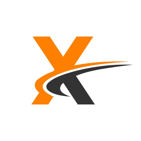 Letra Diseño Logo Para Negocios Marketing Finanzas Signo Inicial Logotipo — Vector de stock
