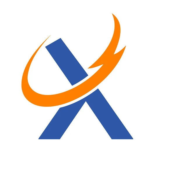 Carta Logo Design Vector Template Logotipo Monocromático Mínimo Monograma Tipografia —  Vetores de Stock