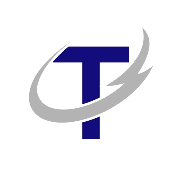 Carta Logo Design Vector Template Logotipo Monocromático Mínimo Monograma Tipografia —  Vetores de Stock