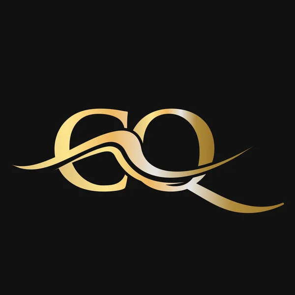 Літера Дизайн Логотипу Початковий Шаблон Логотипу Бізнесу Компанії Логотип — стоковий вектор