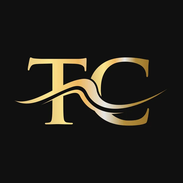 Літера Дизайн Логотипу Початковий Шаблон Логотипу Бізнесу Компанії Логотип — стоковий вектор