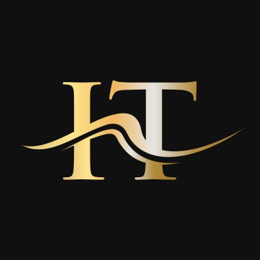 Harf Bilişim Logosu Tasarımı. İş ve Şirket logosu için başlangıç logosu şablonu