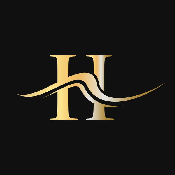 文字Iiのロゴデザイン 初期Iiロゴタイプ ロゴマークのテンプレート — ストックベクタ