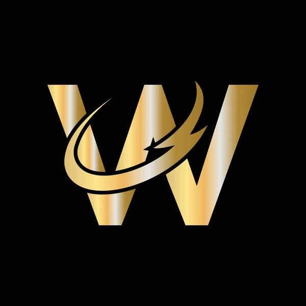 Logo Design Pro Obchodní Firemní Identitu Kreativní Dopis Luxusním Konceptem — Stockový vektor