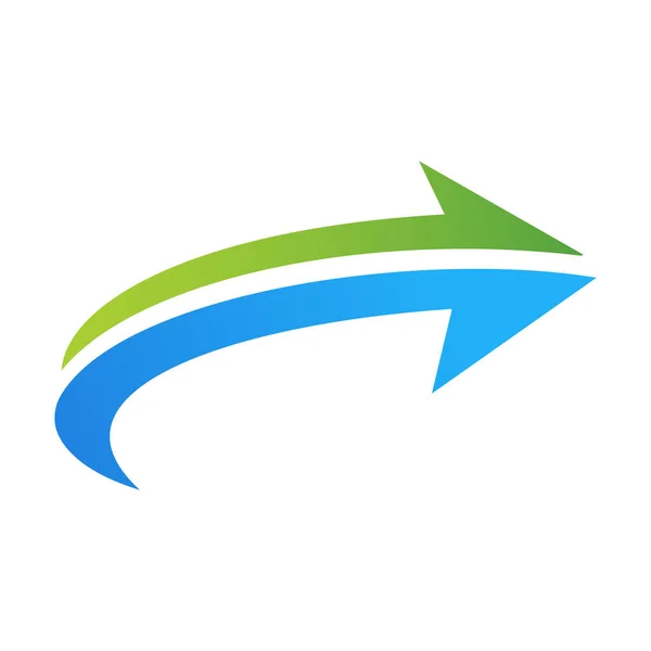 Financial Business Growth Arrow Sign Vector. Up Arrow Icon Template