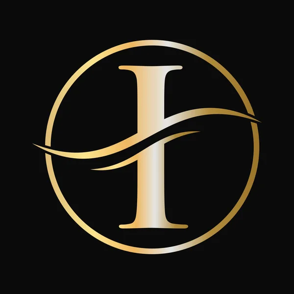 Elegant Stylish Logo Design Your Company Letter Logo Design Logotype — Vettoriale Stock