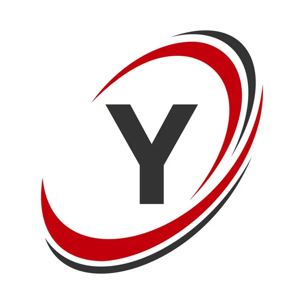 Carta Inicial Logo Nome Empresa Design Logotipo Simples Moderno Para —  Vetores de Stock