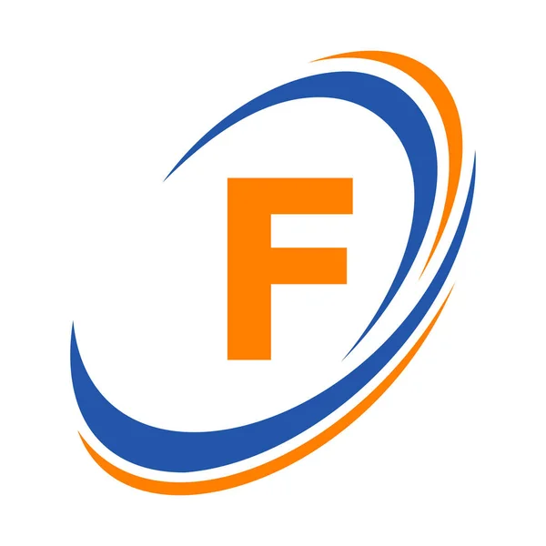Harf Logo Şirketi Adı Basit Modern Logotype Şirket Kimliği Tasarımı — Stok Vektör