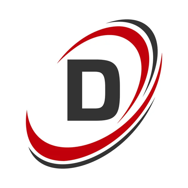 Letra Inicial Logo Nombre Empresa Diseño Logotipo Simple Moderno Para — Vector de stock