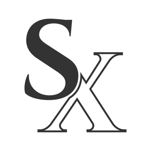 Počáteční Písmeno Šablona Návrhu Loga Monogram Letter Luxusní Logo Design — Stockový vektor