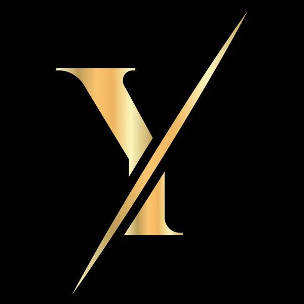 Počáteční Monogram Letter Logo Design Pro Krásu Royal Sign Luxury — Stockový vektor