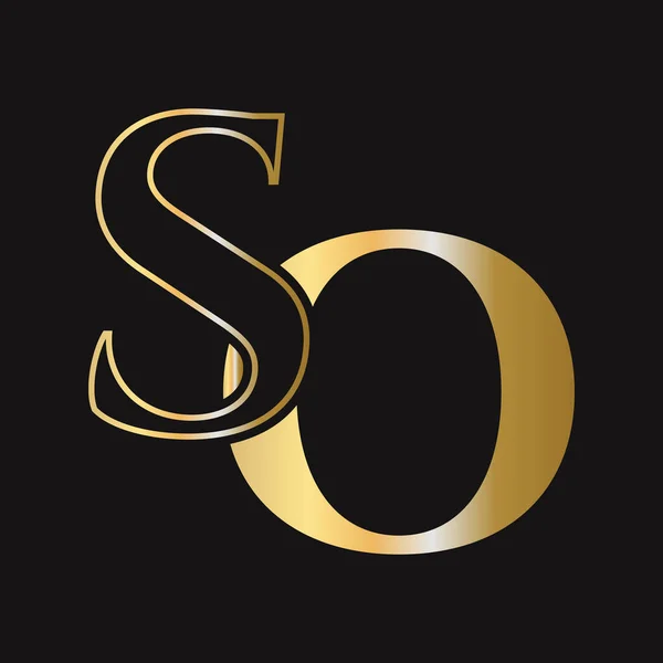 Első Betű Logó Design Vektor Sablon Monogram Logotípus Luxus Szimbólum — Stock Vector