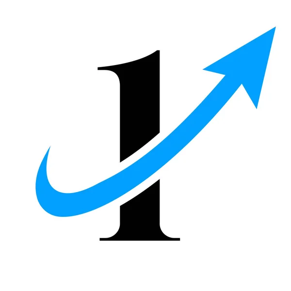 Carta Logo Financeiro Marketing Logotipo Negócios Financeiros Modelo Logotipo Financeiro — Vetor de Stock