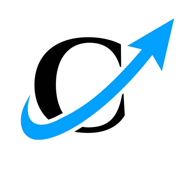 Lettre Logo Financier Logo Commercial Marketing Financier Modèle Logo Financier — Image vectorielle
