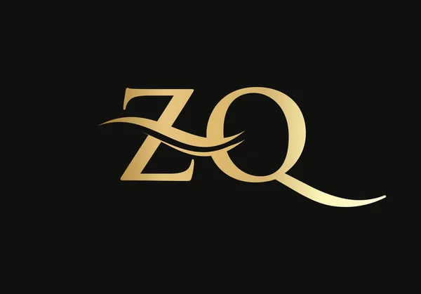 Moderner Schriftzug Für Luxusmarken Initiale Brief Business Logo Design Vektor — Stockvektor