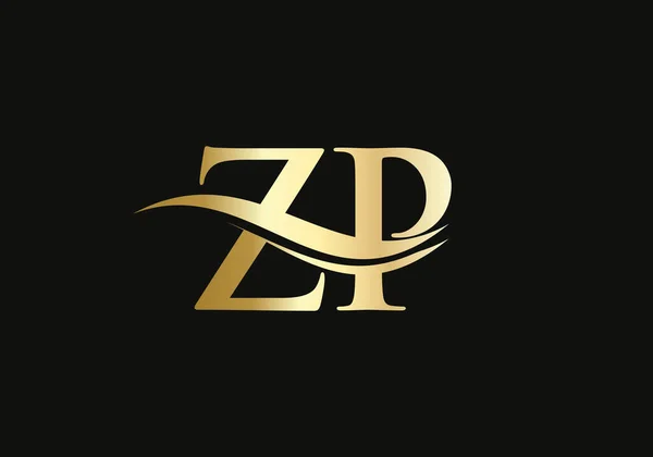 Elegant Stylish Logo Design Your Company Letter Logo Logo Luxury — ストックベクタ
