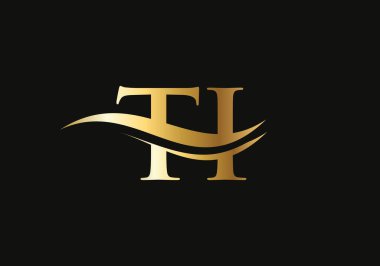 İş ve şirket kimliği için TI Logo Tasarımı. Lüks konseptli yaratıcı TI harfi