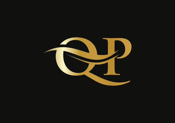 Elegant Stylish Logo Design Your Company Letter Logo Logo Luxury — Stock vektor