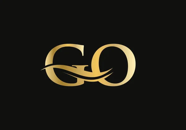 Mektup Bağlantılı Logo Şirket Kimliği Için Harf Logo Vektör Şablonu — Stok Vektör