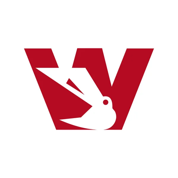 Letter Construction Logo Combined Construction Crane Symbol Vector Template —  Vetores de Stock