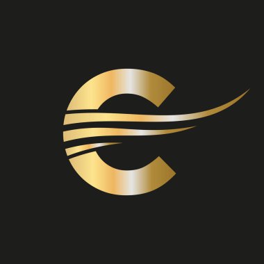 Modern Letter C, C Logo Monogram Logotype Vector Template Combined with Luxury, Fashion Business and Company Identity