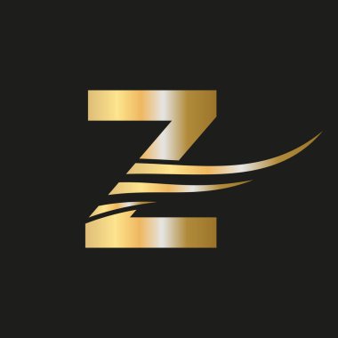 Modern Letter Z, Z Logo Monogram Logotype Vector Template Combined with Luxury, Fashion Business and Company Identity