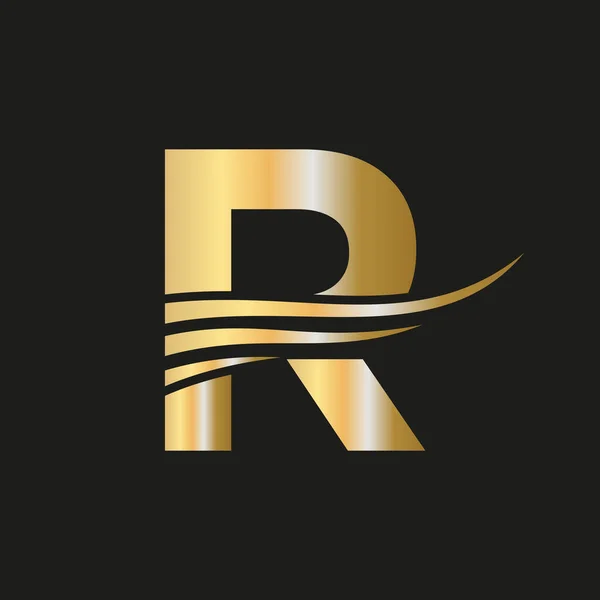 Modern Letter Logo Monogram Logotype Vector Template Combined Luxury Fashion — Wektor stockowy