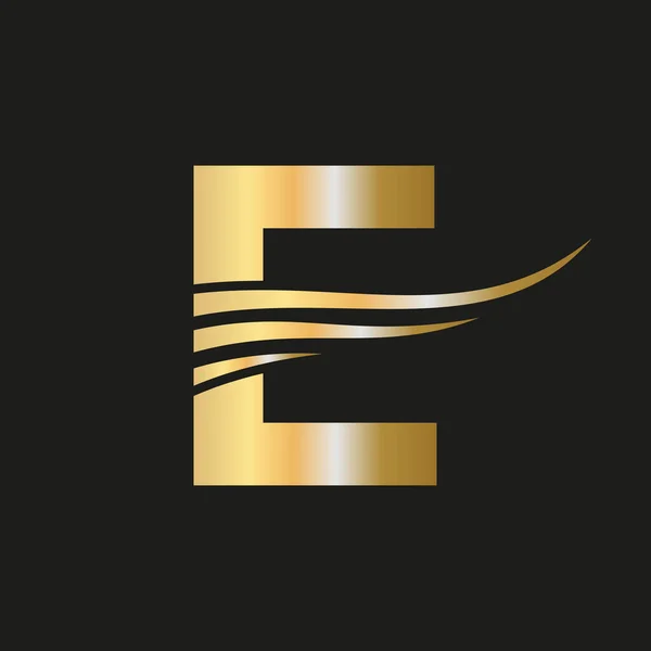 Modern Letter Logo Monogram Logotype Vector Template Combined Luxury Fashion — стоковый вектор