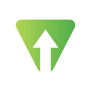 Letter V Financial Logo with Growth Arrow Design. Accounting Element, Financial Investment Symbol Vector Template