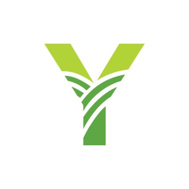 Letter Y Agriculture Logo. Agro Farm Logo Based on Alphabet for Bakery, Bread, Cake, Cafe, Pastry, Home Industries Business Identity