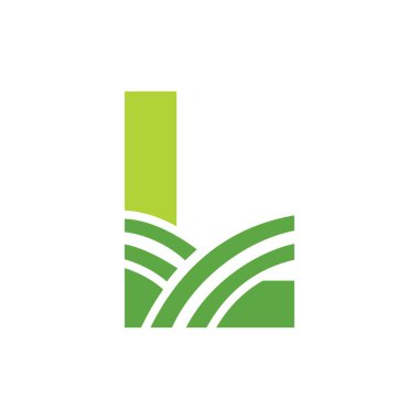 Letter L Agriculture Logo. Agro Farm Logo Based on Alphabet for Bakery, Bread, Cake, Cafe, Pastry, Home Industries Business Identity