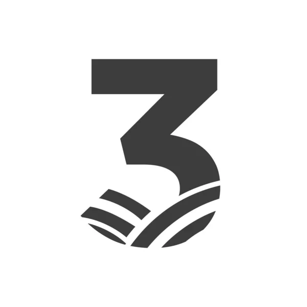 Логотип Сельского Хозяйства Букве Концепция Логотип Фермы Основе Алфавита Хлебобулочных — стоковый вектор