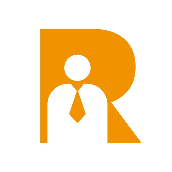 信R商务人士保险 安全及成功的符号向量模板 — 图库矢量图片
