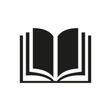 Kitap Sembolü, Kitap Simgesi Vektör Şablonu