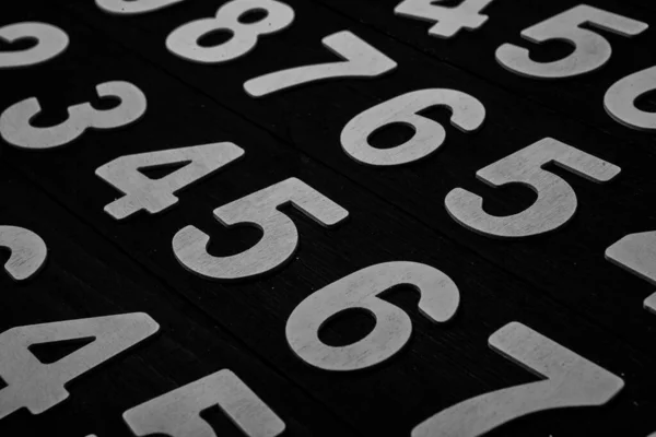 Ιστορικό Αριθμών Από Μηδέν Στο Εννέα Έννοια Οικονομικών Δεδομένων Matematic — Φωτογραφία Αρχείου