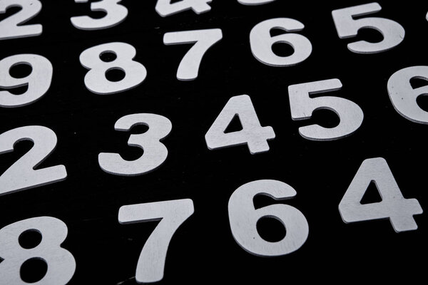 Фон цифр. от нуля до девяти. Концепция финансовых данных. Математический. Бесшовный рисунок с числами. Концепция финансового кризиса. Успех бизнеса