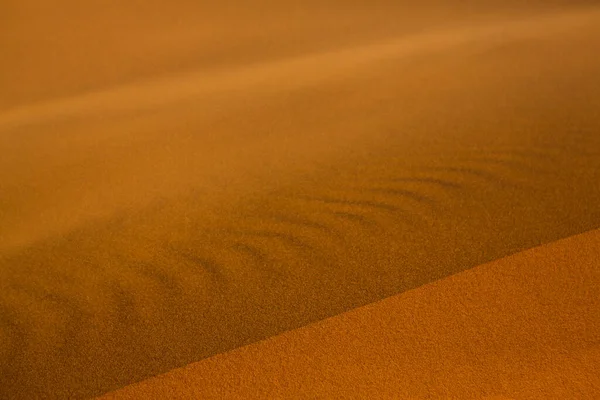 Gyönyörű Homokdűnék Marokkói Szahara Sivatagban Tájkép Afrikában Sivatagban — Stock Fotó
