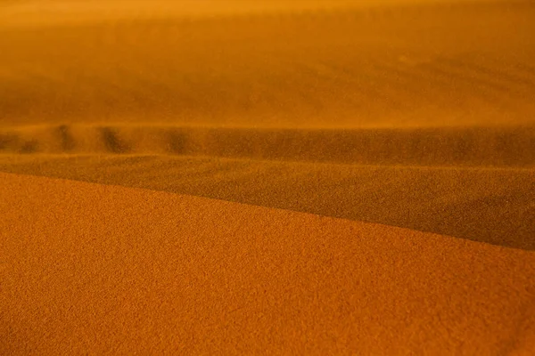 Beautiful Sand Dunes Sahara Desert Morocco Landscape Africa Desert — Stock Photo, Image