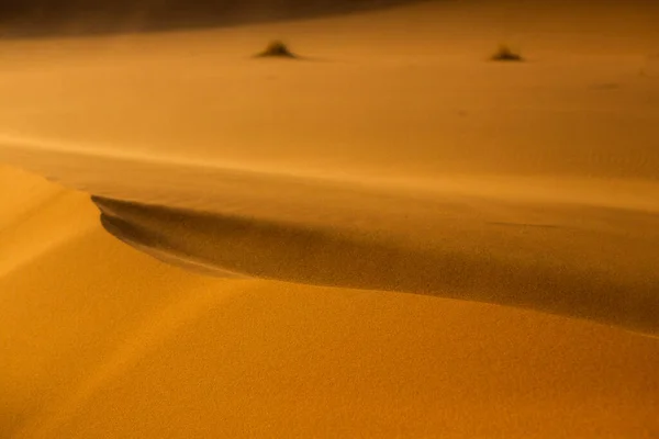 Beautiful Sand Dunes Sahara Desert Morocco Landscape Africa Desert — Stock Photo, Image