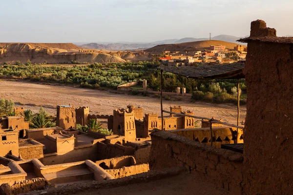 Kasbah Ait Ben Haddou Marruecos Fortres Casas Barro Tradicionales Del —  Fotos de Stock