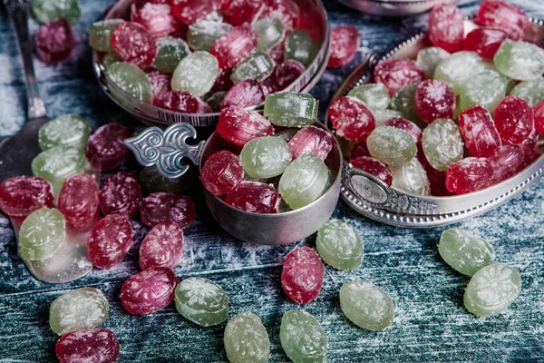 Colorful Candies Jelly Sugar Sweets Background — Stock Photo, Image