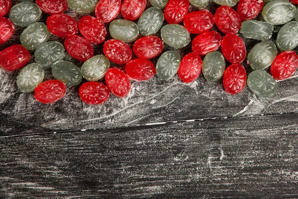 Caramelle Colorate Con Gelatina Zucchero Dolci Come Sfondo — Foto Stock