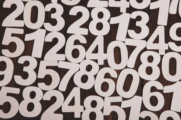 숫자의 데이터 수학적 숫자가 매끄럽지 사업의 — 스톡 사진