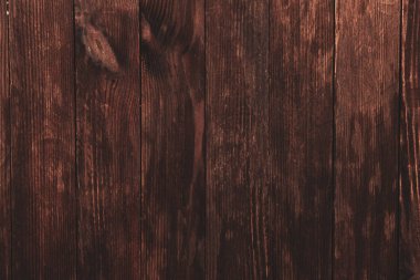 Klasik kahverengi ahşap arka plan dokusu. Eski boyalı ahşap duvar