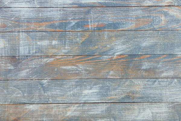 結び目や爪の穴を持つヴィンテージブルーの木の背景テクスチャ 古い塗装木の壁 青の抽象的な背景 ヴィンテージ木製ダークブルー水平ボード — ストック写真