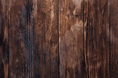 Düz tahta tasarım ve metin için bir arkaplan olarak ahşabı boyadı