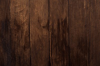 Düz tahta tasarım ve metin için bir arkaplan olarak ahşabı boyadı