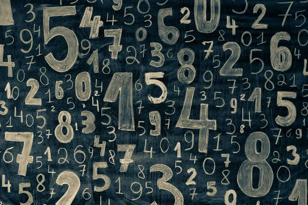 Background Numbers Zero Nine Numbers Texture Finance Data Concept Mathematic — Stock Photo, Image