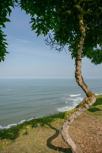 Pasifik Okyanusu, Peru 'nun başkenti Lima kıyılarını ısıtır. Latin Amerika 'nın güzel şehir doğası.